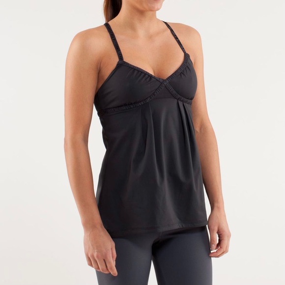 Lululemon Dance Strap Tank in Double Black